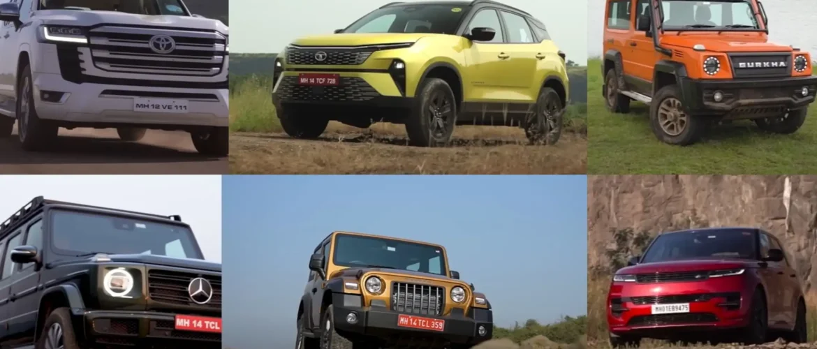 10 Best Off-Road Cars In India 2025