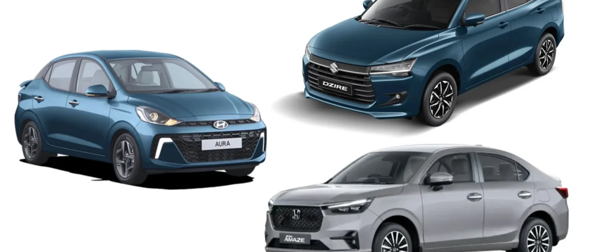 7 Best Sedan Cars Under 10 Lakhs in India